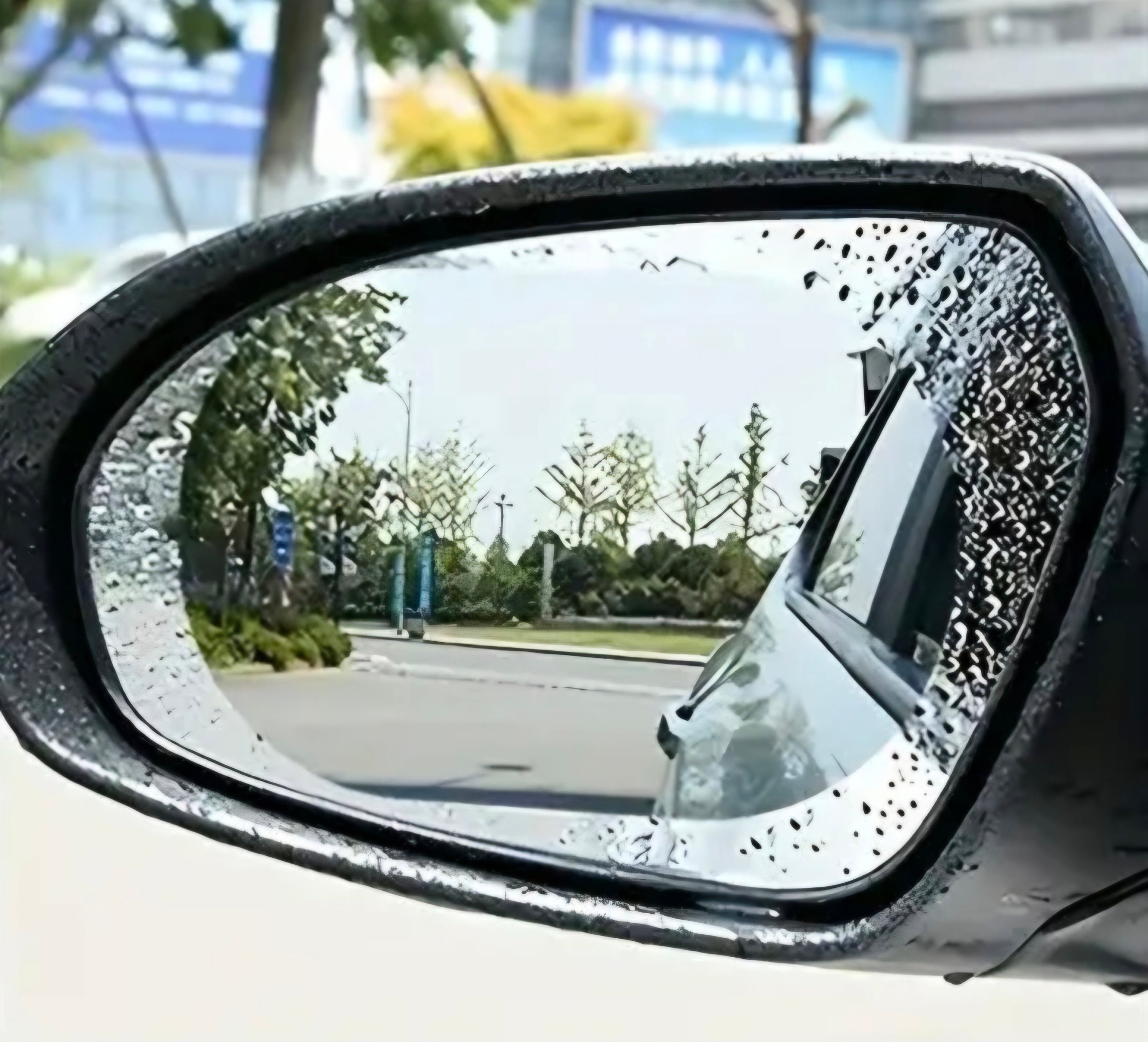 2pcs Car Rearview Mirror Rainproof Film